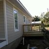 New home: Deck and Siding